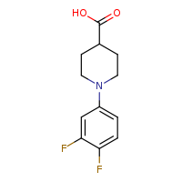 1-(3,4-difluorophenyl)piperidine-4-carboxylic acid