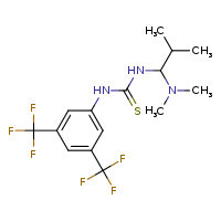 1-[3,5-bis(trifluoromethyl)phenyl]-3-[1-(dimethylamino)-2-methylpropyl]thiourea