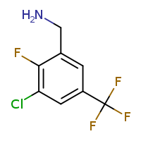 1-[3-chloro-2-fluoro-5-(trifluoromethyl)phenyl]methanamine