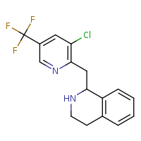 1-{[3-chloro-5-(trifluoromethyl)pyridin-2-yl]methyl}-1,2,3,4-tetrahydroisoquinoline