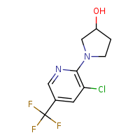 1-[3-chloro-5-(trifluoromethyl)pyridin-2-yl]pyrrolidin-3-ol