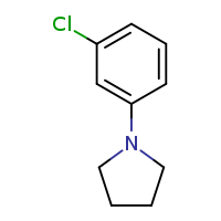 1-(3-chlorophenyl)pyrrolidine