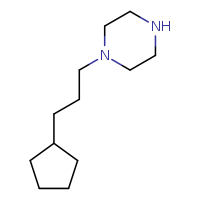 1-(3-cyclopentylpropyl)piperazine