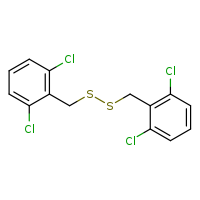 1,3-dichloro-2-({[(2,6-dichlorophenyl)methyl]disulfanyl}methyl)benzene