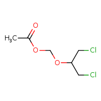 [(1,3-dichloropropan-2-yl)oxy]methyl acetate