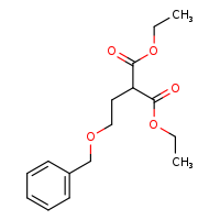 1,3-diethyl 2-[2-(benzyloxy)ethyl]propanedioate