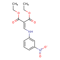 1,3-diethyl 2-{[(3-nitrophenyl)amino]methylidene}propanedioate