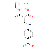 1,3-diethyl 2-{[(4-nitrophenyl)amino]methylidene}propanedioate
