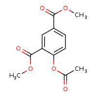 1,3-dimethyl 4-(acetyloxy)benzene-1,3-dicarboxylate