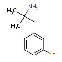 1-(3-fluorophenyl)-2-methylpropan-2-amine