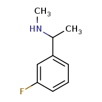 [1-(3-fluorophenyl)ethyl](methyl)amine
