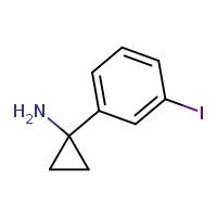 1-(3-iodophenyl)cyclopropan-1-amine
