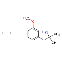 1-(3-methoxyphenyl)-2-methylpropan-2-amine hydrochloride