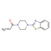 1-[4-(1,3-benzothiazol-2-yl)piperazin-1-yl]prop-2-en-1-one