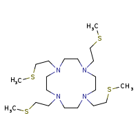 1,4,7,10-tetrakis[2-(methylsulfanyl)ethyl]-1,4,7,10-tetraazacyclododecane