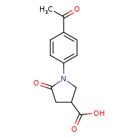 1-(4-acetylphenyl)-5-oxopyrrolidine-3-carboxylic acid