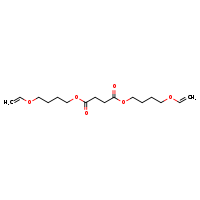 1,4-bis[4-(ethenyloxy)butyl] butanedioate