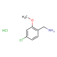 1-(4-chloro-2-methoxyphenyl)methanamine hydrochloride
