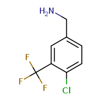 1-[4-chloro-3-(trifluoromethyl)phenyl]methanamine
