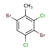 1,4-dibromo-3,5-dichloro-2-methylbenzene