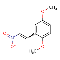 1,4-dimethoxy-2-[(1E)-2-nitroethenyl]benzene