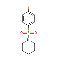 1-(4-fluorobenzenesulfonyl)piperidine