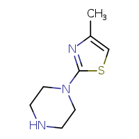 1-(4-methyl-1,3-thiazol-2-yl)piperazine