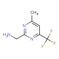 1-[4-methyl-6-(trifluoromethyl)pyrimidin-2-yl]methanamine