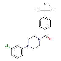 1-(4-tert-butylbenzoyl)-4-(3-chlorophenyl)piperazine