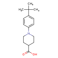 1-(4-tert-butylphenyl)piperidine-4-carboxylic acid