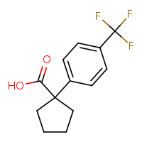 1-[4-(trifluoromethyl)phenyl]cyclopentane-1-carboxylic acid