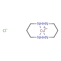 1,5,7,11-tetraaza-6-cupraspiro[5.5]undecane-6,6-bis(ylium) chloride