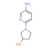 1-(5-aminopyridin-2-yl)pyrrolidin-3-ol