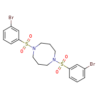 1,5-bis(3-bromobenzenesulfonyl)-1,5-diazocane