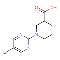 1-(5-bromopyrimidin-2-yl)piperidine-3-carboxylic acid
