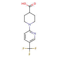 1-[5-(trifluoromethyl)pyridin-2-yl]piperidine-4-carboxylic acid