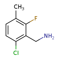 1-(6-chloro-2-fluoro-3-methylphenyl)methanamine