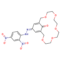 19-[2-(2,4-dinitrophenyl)hydrazin-1-ylidene]-3,6,9,12,15-pentaoxabicyclo[15.3.1]henicosa-1(20),17-dien-21-one