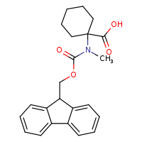 1-{[(9H-fluoren-9-ylmethoxy)carbonyl](methyl)amino}cyclohexane-1-carboxylic acid