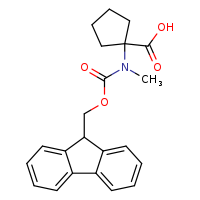 1-{[(9H-fluoren-9-ylmethoxy)carbonyl](methyl)amino}cyclopentane-1-carboxylic acid