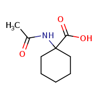 1-acetamidocyclohexane-1-carboxylic acid