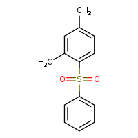 1-(benzenesulfonyl)-2,4-dimethylbenzene