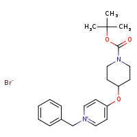 1-benzyl-4-{[1-(tert-butoxycarbonyl)piperidin-4-yl]oxy}pyridin-1-ium bromide