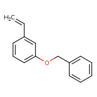 1-(benzyloxy)-3-ethenylbenzene