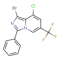 1-bromo-8-chloro-3-phenyl-6-(trifluoromethyl)imidazo[1,5-a]pyridine