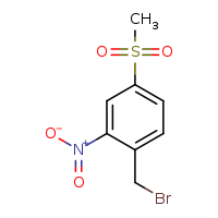 1-(bromomethyl)-4-methanesulfonyl-2-nitrobenzene