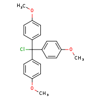 1-[chlorobis(4-methoxyphenyl)methyl]-4-methoxybenzene