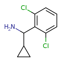 1-cyclopropyl-1-(2,6-dichlorophenyl)methanamine