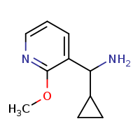 1-cyclopropyl-1-(2-methoxypyridin-3-yl)methanamine