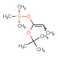 {[(1E)-1-(tert-butoxy)prop-1-en-1-yl]oxy}trimethylsilane